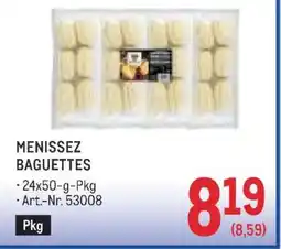 Metro MENISSEZ BAGUETTES Angebot