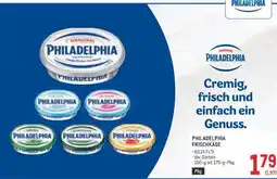 Metro Philadelphia Frischkäse Angebot
