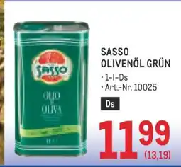 Metro SASSO OLIVENÖL GRÜN Angebot