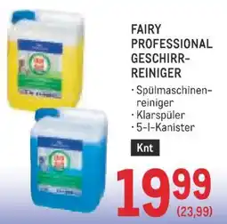 Metro FAIRY PROFESSIONAL GESCHIRR-REINIGER Angebot