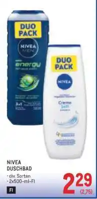 Metro NIVEA DUSCHBAD Angebot
