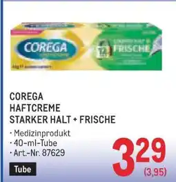 Metro COREGA HAFTCREME STARKER HALT + FRISCHE Angebot