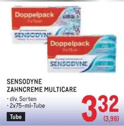 Metro Sensodyne Zahncreme Multicare Angebot