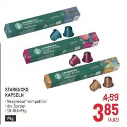 Metro Starbucks Kapseln Angebot