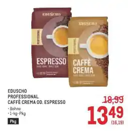 Metro EDUSCHO PROFESSIONAL CAFFÈ CREMA OD. ESPRESSO Angebot