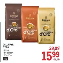 Metro Dallmayr d‘Oro Angebot