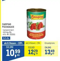 Metro CAMPINO PIZZASAUCE Angebot