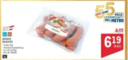 Metro Berger Knacker Angebot