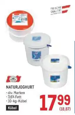 Metro NATURJOGHURT Angebot