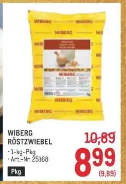 Metro WIBERG RÖSTZWIEBEL Angebot