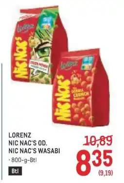 Metro Lorenz Nic Nac's od. Nic Nac's Wasabi Angebot