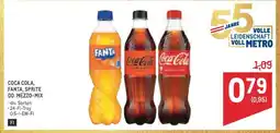 Metro Coca-Cola, Fanta, Sprite od. Mezzo-Mix Angebot