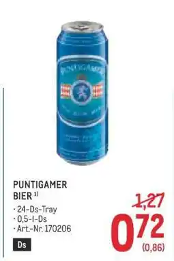 Metro Puntigamer Bier Angebot