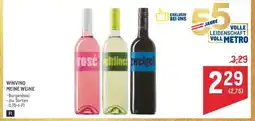 Metro Winvino Meine Weine Angebot