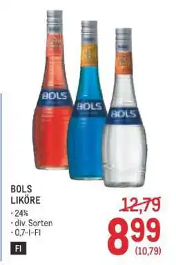 Metro BOLS LIKÖRE Angebot