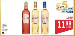 Metro Lillet Aperitif Angebot
