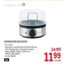Metro EIERKOCHER EB130299 Angebot