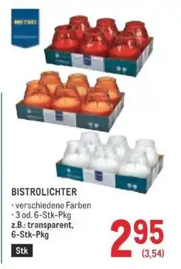 Metro BISTROLICHTER Angebot