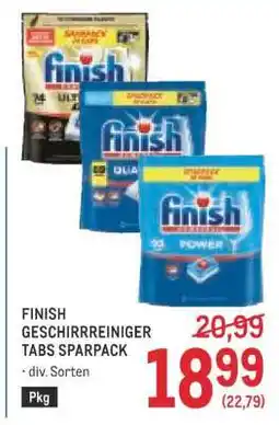 Metro FINISH GESCHIRRREINIGER TABS SPARPACK Angebot