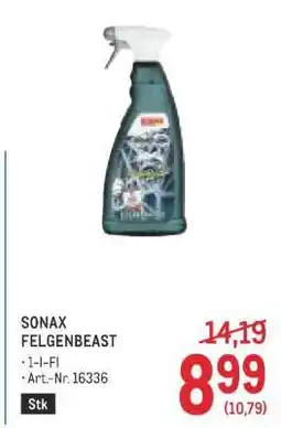 Metro SONAX FELGENBEAST Angebot