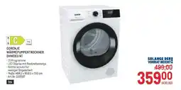 Metro GORENJE WÄRMEPUMPENTROCKNER DNHE83/A1T Angebot