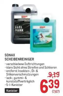 Metro SONAX Scheibenreiniger Angebot
