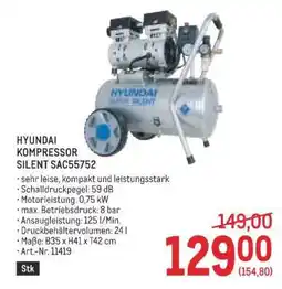 Metro HYUNDAI KOMPRESSOR SILENT SAC55752 Angebot