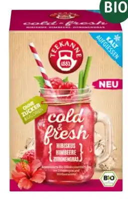 dm Teekanne Bio Früchtetee cold & fresh Angebot