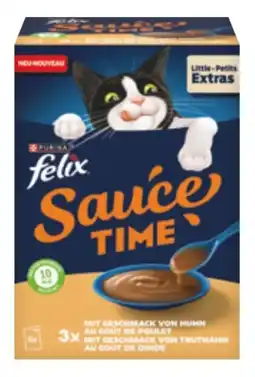 dm Felix Katzensnack Sauce Time Angebot
