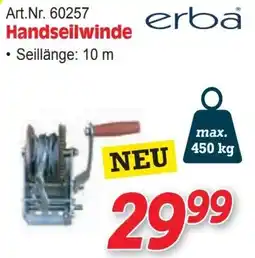 Zgonc Handseilwinde erba Angebot