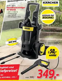 Zgonc Kärcher Hochdruckreiniger K6 Special Angebot