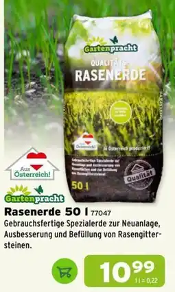 Salzburger Lagerhaus Gartenpracht Rasenerde Angebot