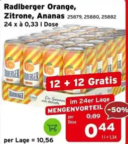 Salzburger Lagerhaus Radlberger Orange, Zitrone, Ananas Angebot