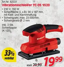 Zgonc Vibrationsschleifer TC-OS 1520 Angebot
