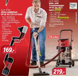 Zgonc Akku-Laubbläser GP-LB 36/270 Li E Solo Angebot