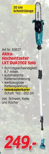 Zgonc Makita Akku Hochentaster LXT DUA200Z Solo Angebot