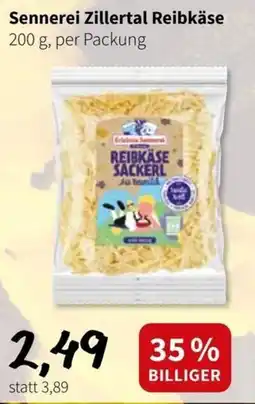 Der Grissemann Sennerei Zillertal Reibkäse Angebot