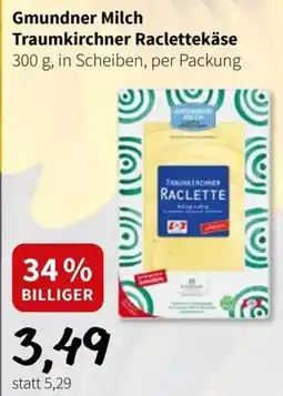 Der Grissemann Gmundner Milch Traumkirchner Raclettekäse Angebot