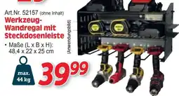 Zgonc Werkzeug-Wandregal mit Steckdosenleiste Angebot