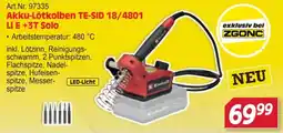 Zgonc Akku-Lötkolben TE-SID 18/4801 Li E +3T Solo Angebot