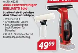 Zgonc Akku-Fensterreiniger BRILLIANTO Solo Angebot