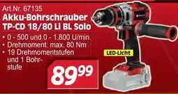 Zgonc Akku-Bohrschrauber TP-CD 18/80 Li BL Solo Angebot