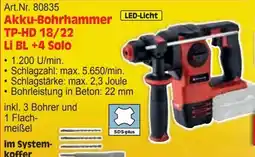 Zgonc Einhell Akku-Bohrhammer TP-HD 18/22 Li BL +4 Solo Angebot