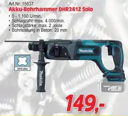 Zgonc Akku-Bohrhammer DHR241Z Solo Makita Angebot