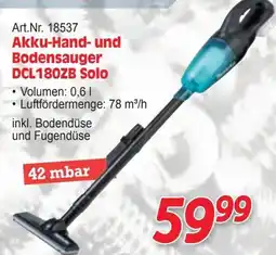 Zgonc Akku-Hand- und Bodensauger DCL180ZB Solo Angebot