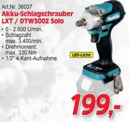 Zgonc Makita Akku-Schlagschrauber LXT/DTW300Z Solo Angebot