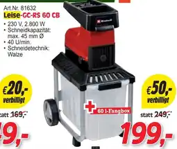Zgonc Leise-GC-RS 60 CB Angebot