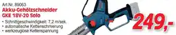 Zgonc Bosch Akku-Gehölzschneider GKE 18V-20 Solo Angebot