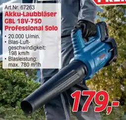 Zgonc Bosch Akku-Laubbläser GBL 18V-750 Professional Solo Angebot