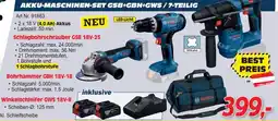 Zgonc Bosch Akku-maschinen-set gsb+gbh+gws/7-teilig Angebot